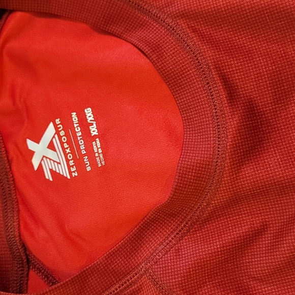 ZeroXposur Short Sleeve Sun Shirt Size XXL - Picture 9 of 9